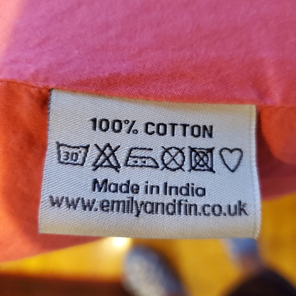 Emily and Fin Lucy Pink Trapeze Print Sz S - Picture 15 of 15